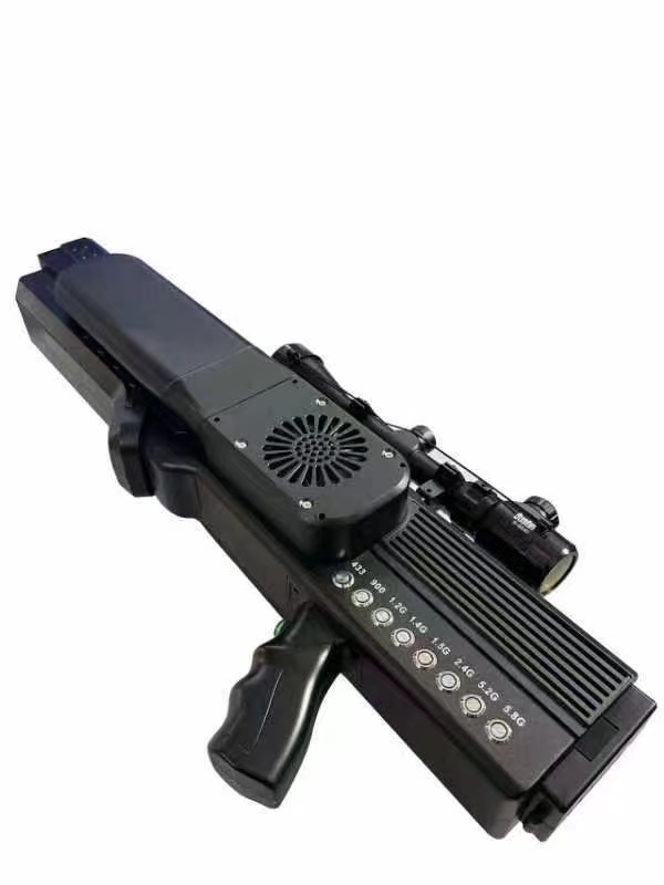  武功手持便携式枪型低空防御反制八通道